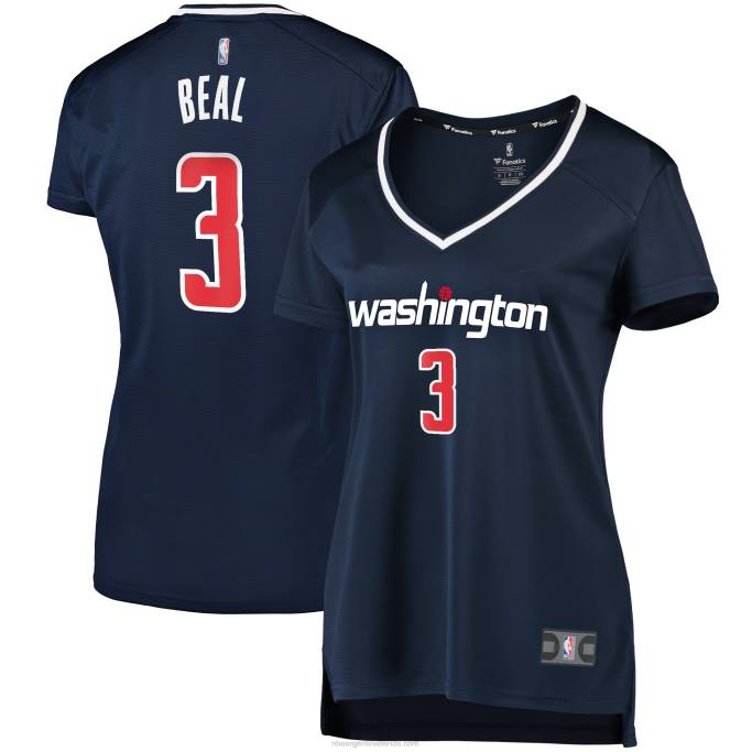 NBA 0F6D11401 Washington Wizards bradley beal camiseta de jugador de ruptura rápida azul marino