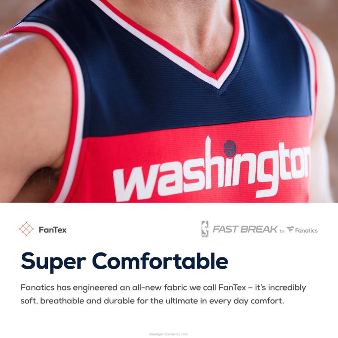 NBA 0F6D13441 Washington Wizards Rui Hachimura Réplica de camiseta roja Fast Break