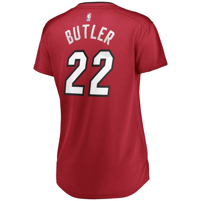 NBA 0F6D11090 Miami Heat Réplica de camiseta roja de Jimmy Butler Fast Break