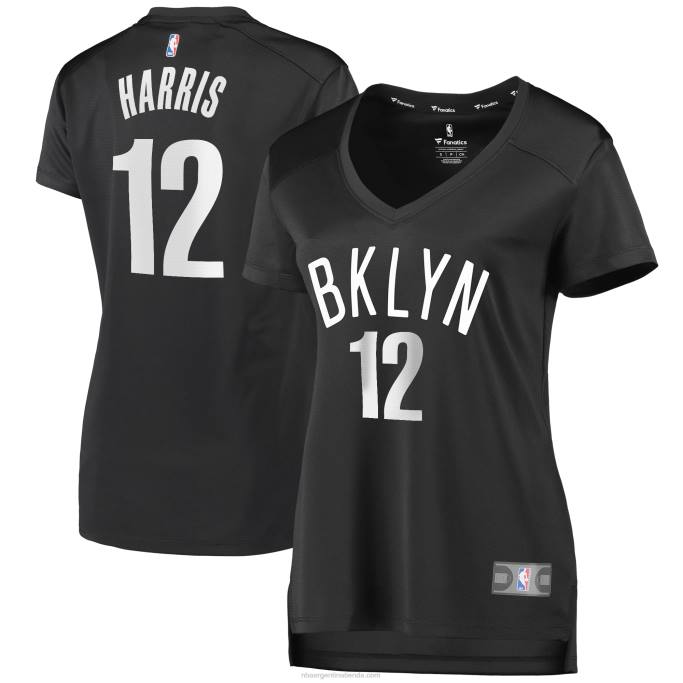 NBA 0F6D14227 brooklyn nets joe harris camiseta de jugador de quiebre rápido de carbón