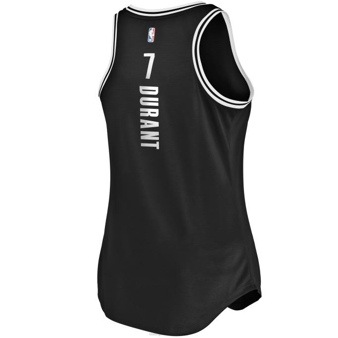 NBA 0F6D9122 brooklyn nets kevin durant camiseta negra de tanque de descanso rápido