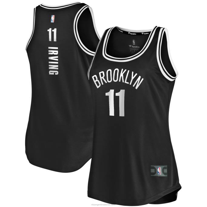 NBA 0F6D9866 camiseta sin mangas negra kyrie irving de los brooklyn nets