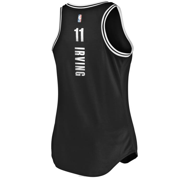 NBA 0F6D9866 camiseta sin mangas negra kyrie irving de los brooklyn nets