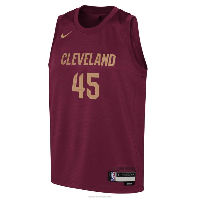NBA 0F6D16720 cleveland cavaliers donovan mitchell nike vino swingman jersey
