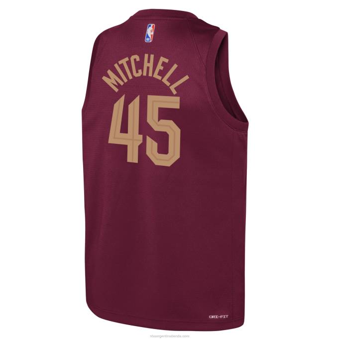 NBA 0F6D16720 cleveland cavaliers donovan mitchell nike vino swingman jersey