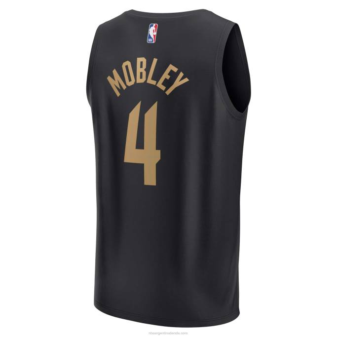 NBA 0F6D17232 cleveland cavaliers evan mobley camiseta de jugador de ruptura rápida negra