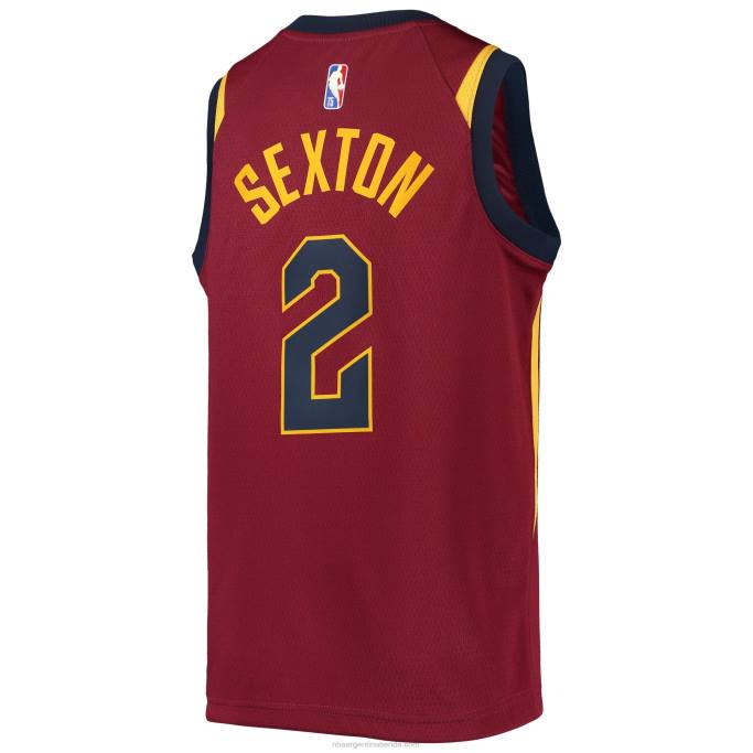 NBA 0F6D17826 cleveland cavaliers collin sexton nike vino diamante swingman jersey