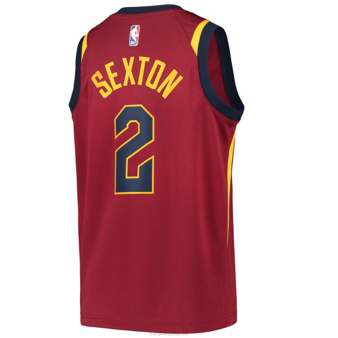 NBA 0F6D17916 cleveland cavaliers collin sexton nike vino equipo swingman jersey