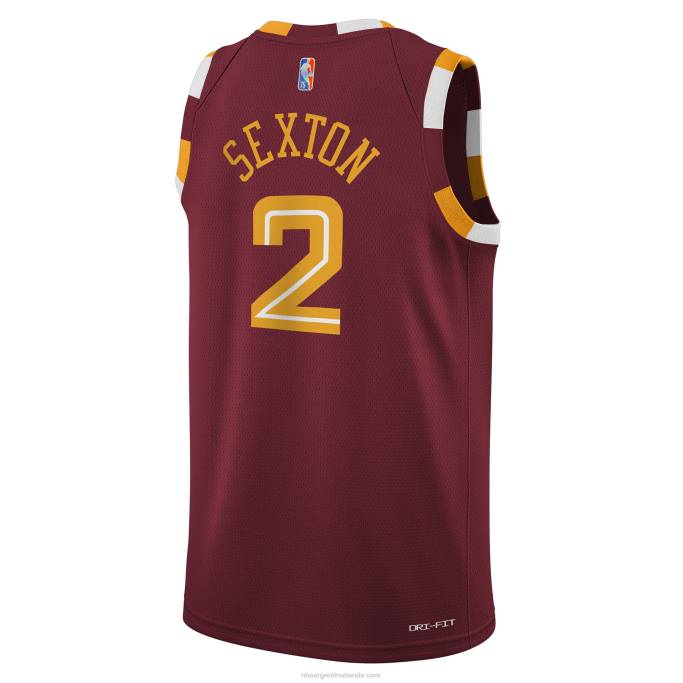NBA 0F6D18180 cleveland cavaliers collin sexton nike vino swingman jersey