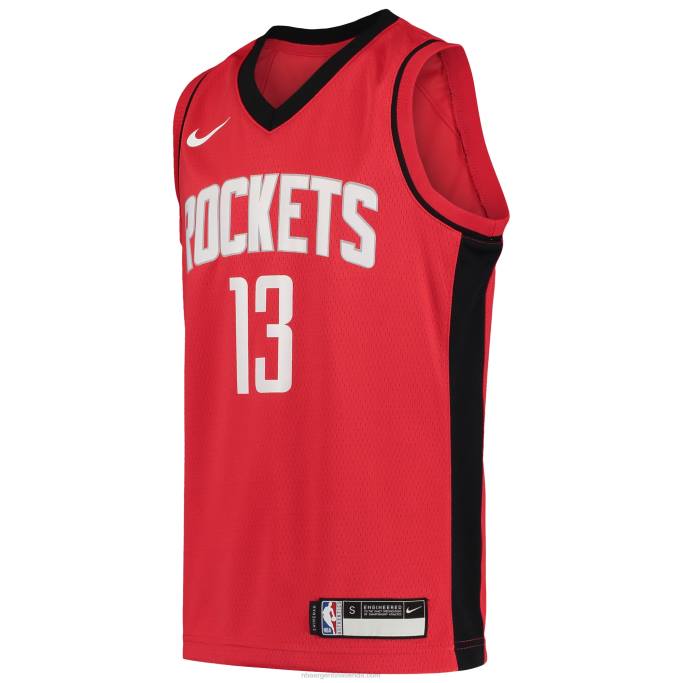 NBA 0F6D17760 houston cohetes james harden nike rojo equipo swingman jersey