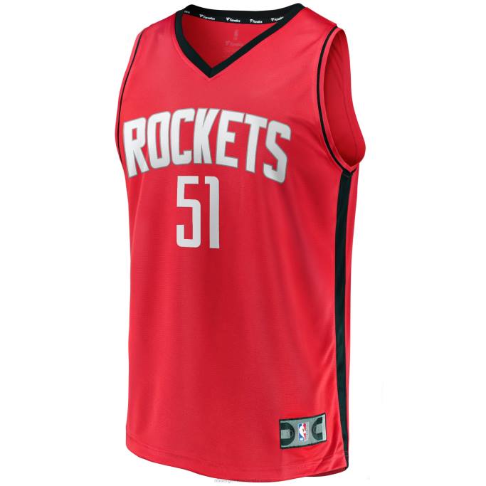 NBA 0F6D17767 houston cohetes boban marjanovic rojo fast break player jersey