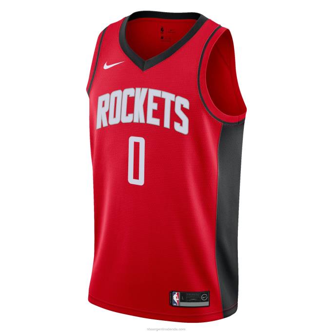 NBA 0F6D17907 Camiseta Houston Rockets Jalen Verde Nike Rojo Swingman