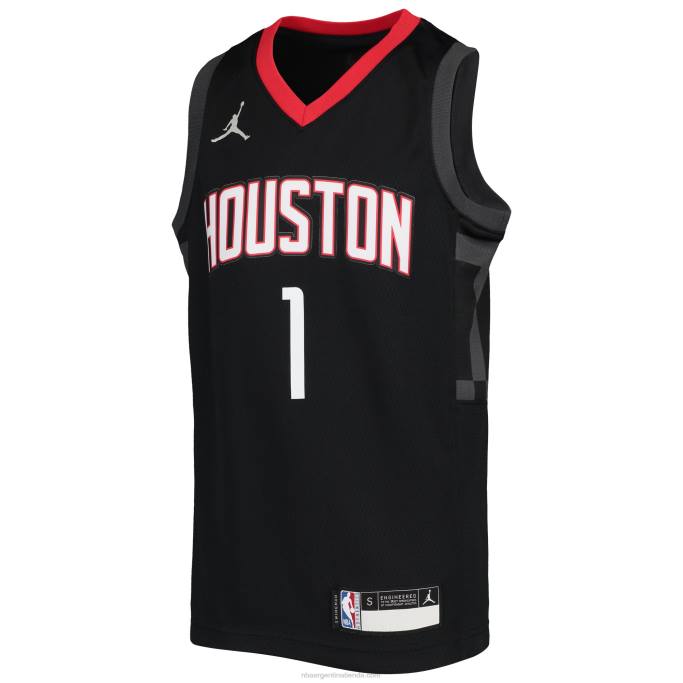 NBA 0F6D17930 houston cohetes john wall jordan marca jugador negro jersey