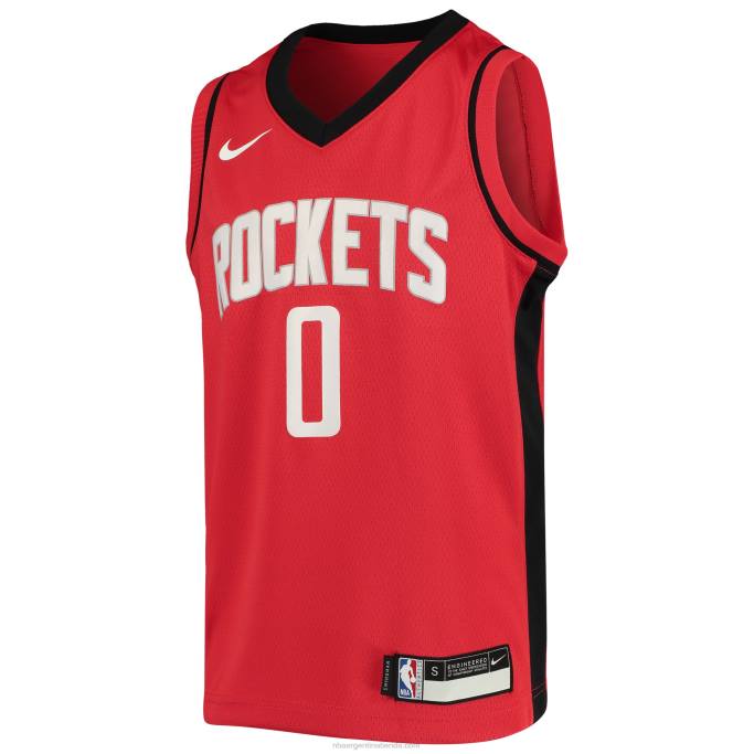 NBA 0F6D18017 Camiseta Houston Rockets Russell Westbrook Nike Swingman Roja