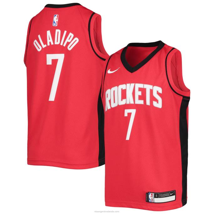 NBA 0F6D19176 houston cohetes victor oladipo nike rojo swingman camiseta
