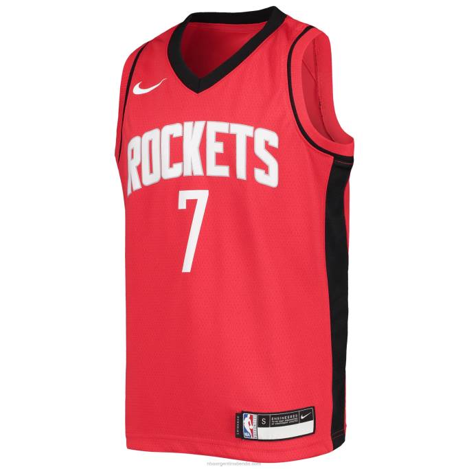 NBA 0F6D19176 houston cohetes victor oladipo nike rojo swingman camiseta