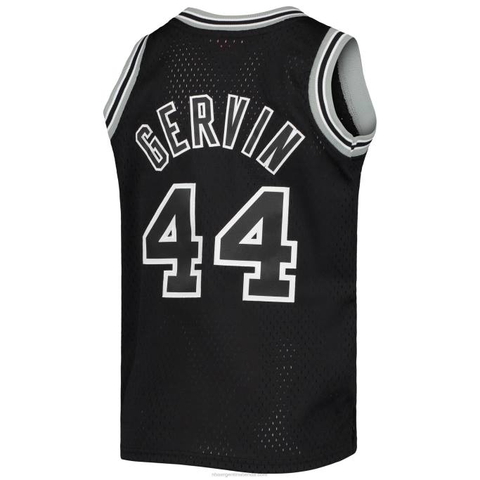 NBA 0F6D17779 camiseta san antonio spurs george gervin black 1978-79 hardwood classics alero
