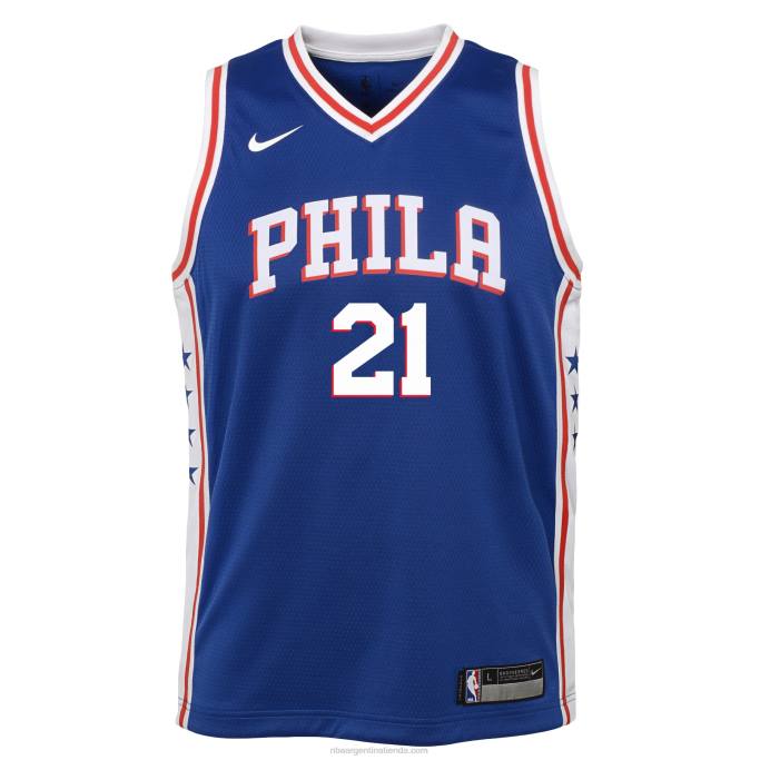 NBA 0F6D16728 camiseta nike royal swingman joel embiid philadelphia 76ers
