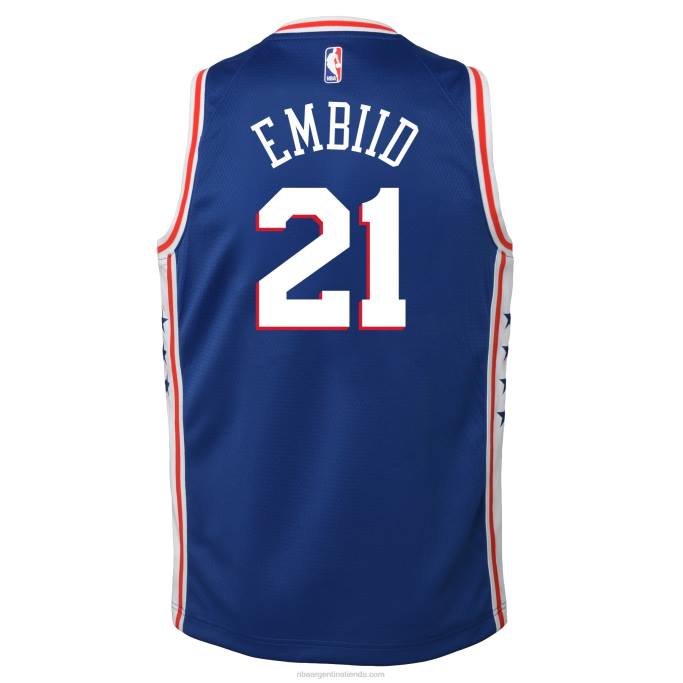NBA 0F6D16728 camiseta nike royal swingman joel embiid philadelphia 76ers