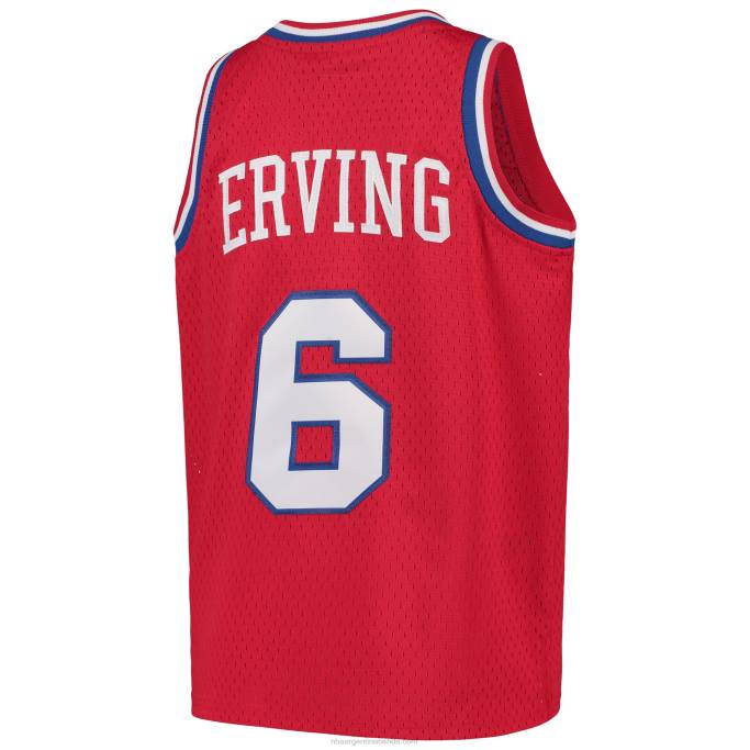 NBA 0F6D16794 philadelphia 76ers julius erving mitchell & ness jersey rojo alero retro