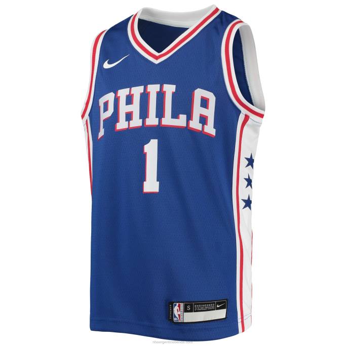 NBA 0F6D16900 philadelphia 76ers james harden nike royal swingman camiseta