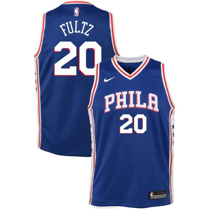NBA 0F6D19113 camiseta nike philadelphia 76ers markelle fultz azul swingman