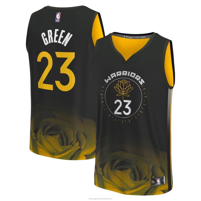 NBA 0F6D16758 camiseta golden state warriors draymond green black fastbreak