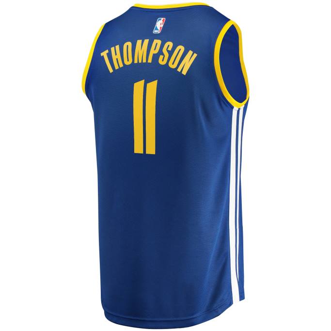 NBA 0F6D18308 golden state warriors klay thompson royal fast break réplica playera de jugador