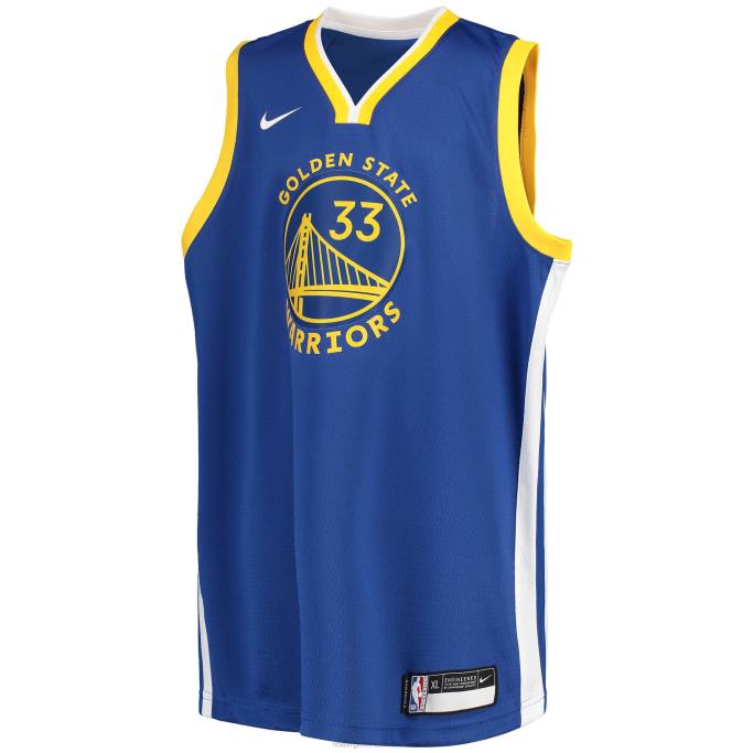 NBA 0F6D18596 camiseta nike royal swingman de los guerreros del estado dorado james wiseman