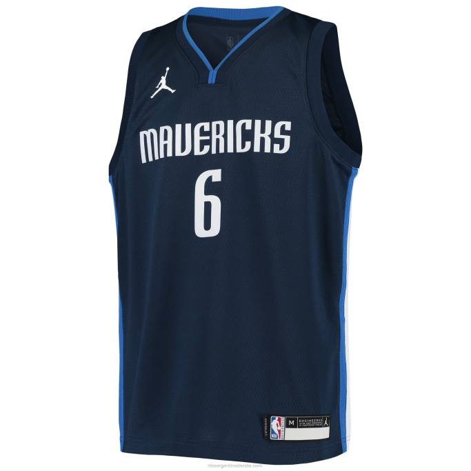 NBA 0F6D17866 dallas mavericks kristaps porzingis jordan marca azul marino swingman jugador jersey