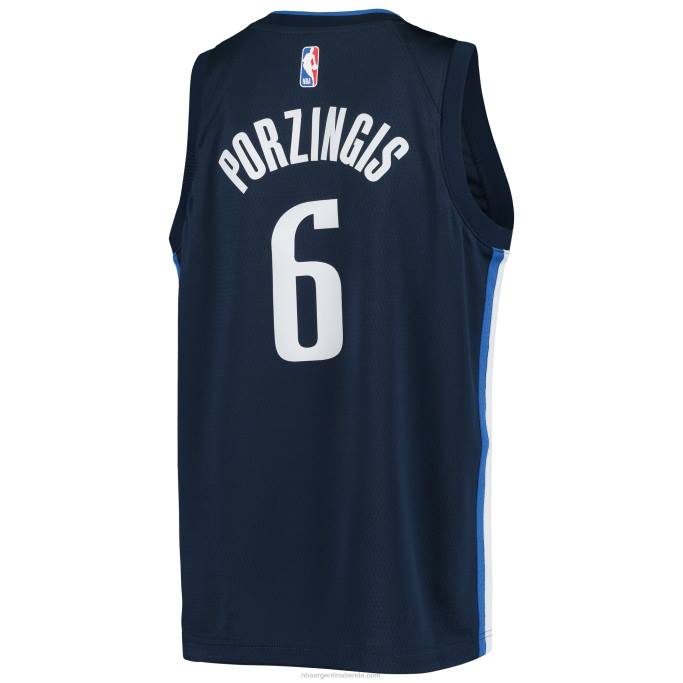 NBA 0F6D17866 dallas mavericks kristaps porzingis jordan marca azul marino swingman jugador jersey