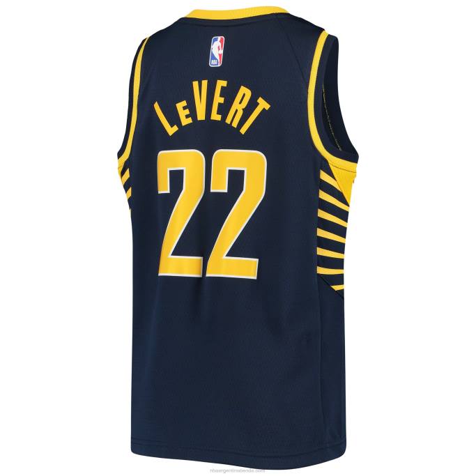 NBA 0F6D18322 Camiseta Indiana Pacers Caris Levert Nike Swingman Azul Marino