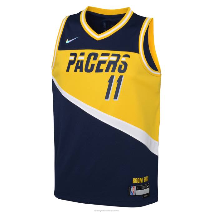 NBA 0F6D18559 camiseta de los indiana pacers domantas sabonis nike swingman azul marino