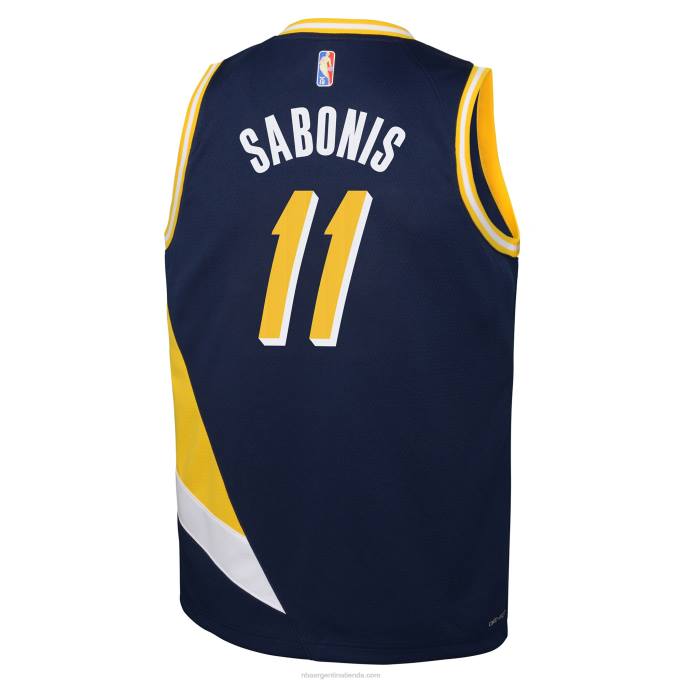 NBA 0F6D18559 camiseta de los indiana pacers domantas sabonis nike swingman azul marino