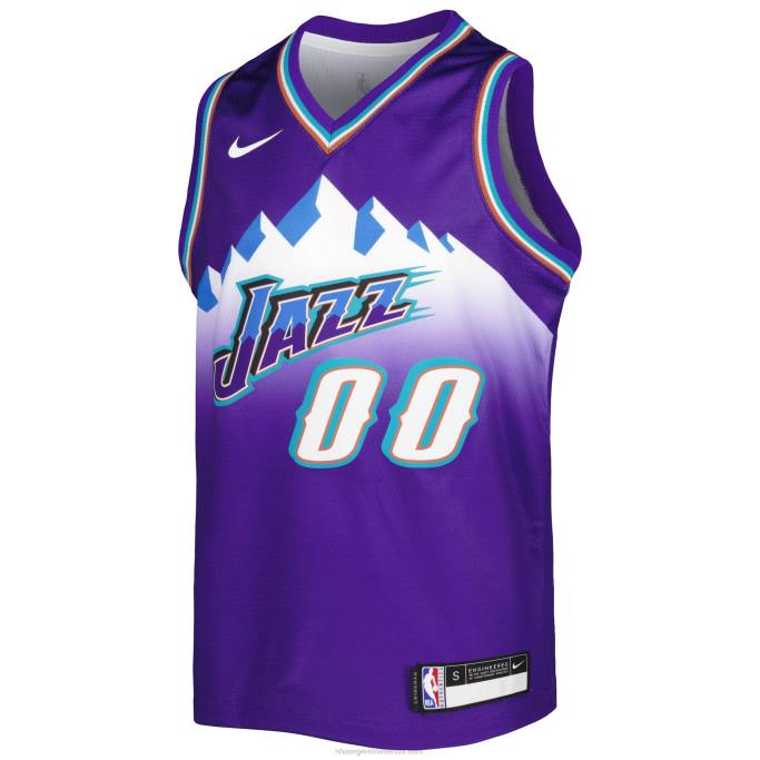 NBA 0F6D16766 utah jazz jordan clarkson nike púrpura swingman jersey