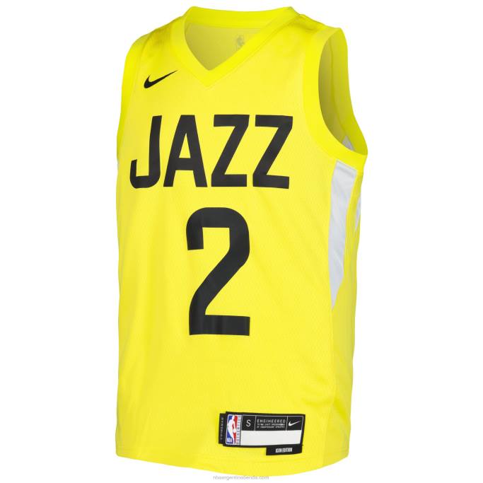 NBA 0F6D18110 camiseta collin sexton utah jazz amarillo swingman nike