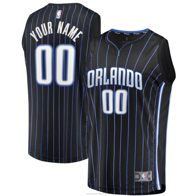 NBA 0F6D16785 orlando magic black fast break replica camiseta personalizada