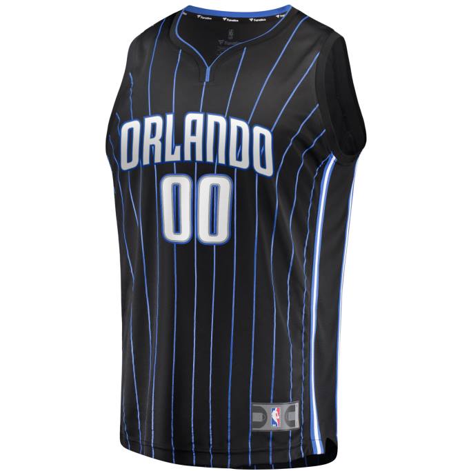 NBA 0F6D16785 orlando magic black fast break replica camiseta personalizada