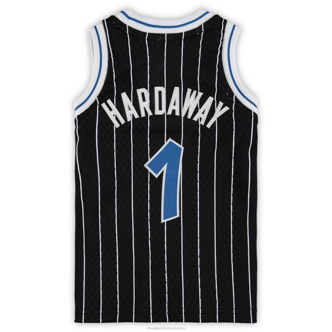 NBA 0F6D16832 orlando magic penny hardaway black hardwood classics playera de jugador retirado
