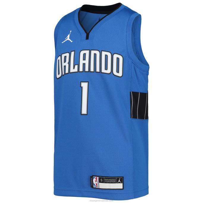 NBA 0F6D18059 orlando magic jonathan isaac jordan marca azul jugador jersey