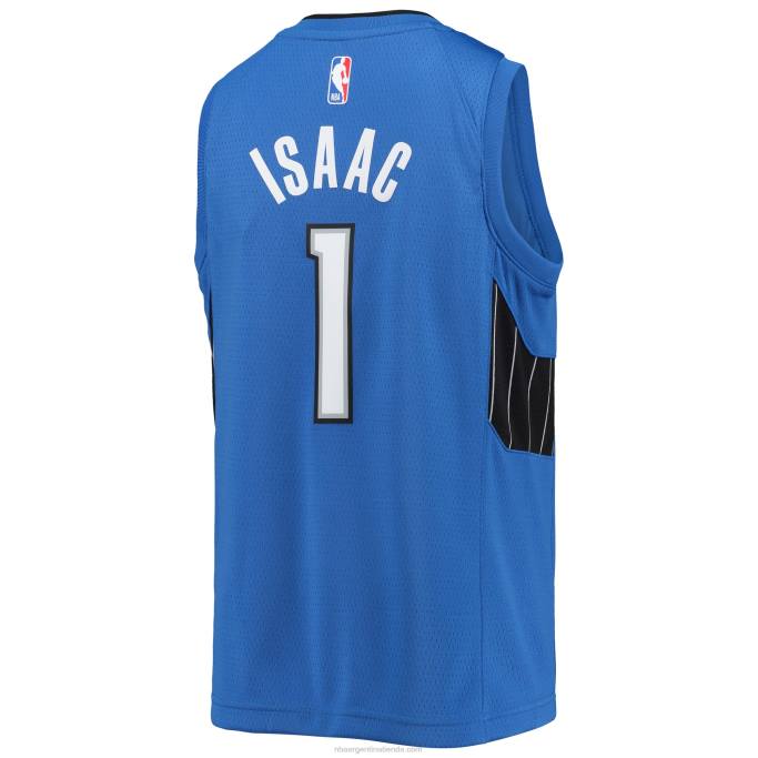 NBA 0F6D18059 orlando magic jonathan isaac jordan marca azul jugador jersey
