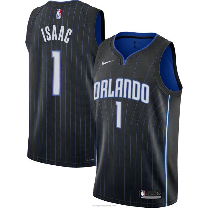 NBA 0F6D18387 camiseta orlando magic jonathan isaac nike swingman negra
