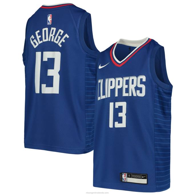 NBA 0F6D17201 la clippers paul george nike royal swingman jersey