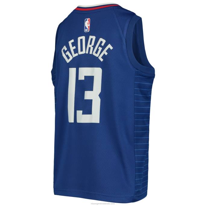 NBA 0F6D17201 la clippers paul george nike royal swingman jersey