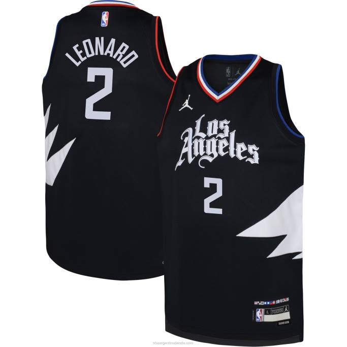NBA 0F6D17271 la clippers kawhi leonard jordan marca negro swingman jersey