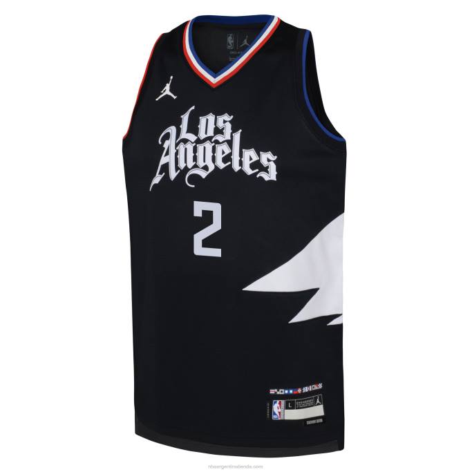 NBA 0F6D17271 la clippers kawhi leonard jordan marca negro swingman jersey