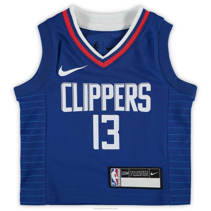 NBA 0F6D17602 la clippers paul george nike royal jersey