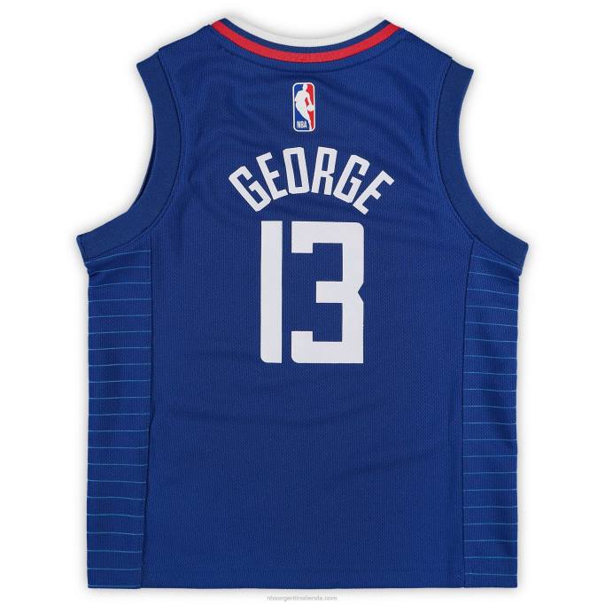 NBA 0F6D17753 Preescolar la clippers paul george nike royal fast break replica jersey