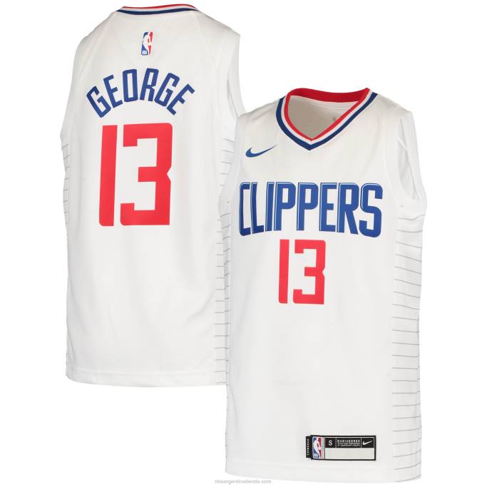 NBA 0F6D17937 camiseta la clippers paul george nike blanca swingman