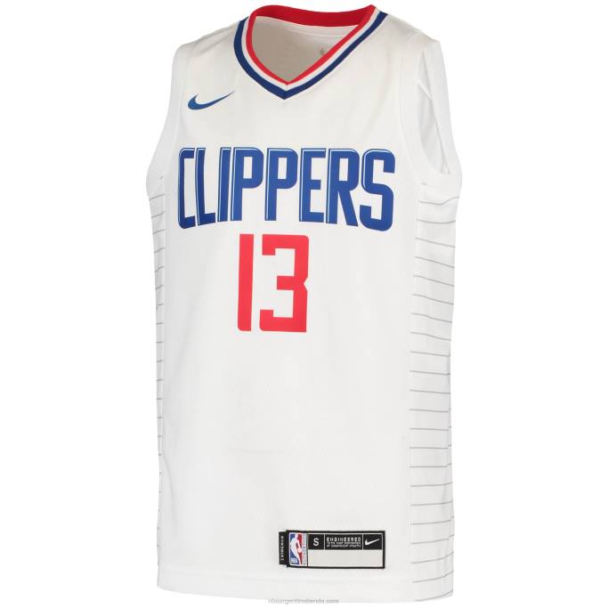 NBA 0F6D17937 camiseta la clippers paul george nike blanca swingman